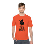 Unisex King of the Lanes Moisture Wicking Tee