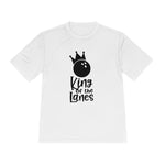 Unisex King of the Lanes Moisture Wicking Tee