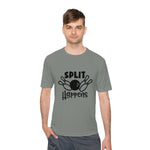 Unisex Split Happens Moisture Wicking Tee