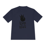 Unisex King of the Lanes Moisture Wicking Tee