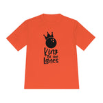 Unisex King of the Lanes Moisture Wicking Tee