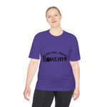 Unisex Less Talk More Bowling Moisture Wicking Tee