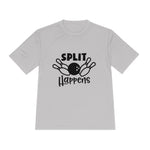 Unisex Split Happens Moisture Wicking Tee