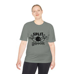 Unisex Split Happens Moisture Wicking Tee