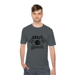 Unisex Split Happens Moisture Wicking Tee