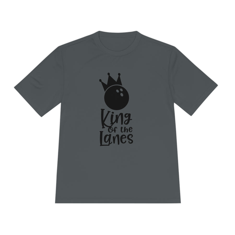 Unisex King of the Lanes Moisture Wicking Tee