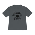 Unisex Split Happens Moisture Wicking Tee