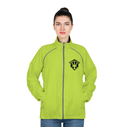 Signature Women's Packable Jacket (Black Logo)